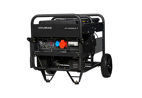 Бензиновый генератор Hyundai HY 12000LE-3