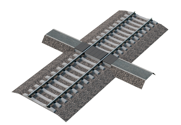 Резиножелезобетонный настил 1,3 м