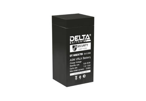 Свинцово-кислотный аккумулятор Delta DT 6023 (75)