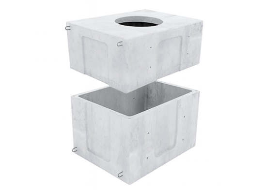 Колодец кабельной связи разветвительный 2-10 (80) ГЕК (В20)