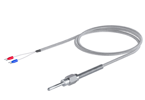 Температурный датчик c резьбовым креплением TW-N(IC) 4,8х30 мм (резьба BSP1/8, кабель 3 м)