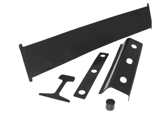Foundation angle bar point operating gear components; rail mode R-50 (nylon plastic)
