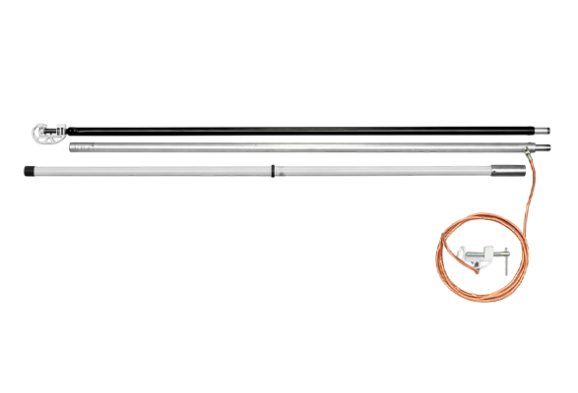 Заземление переносное для высоковольтных линий с пружинным зажимом ПЗ-110-220Д