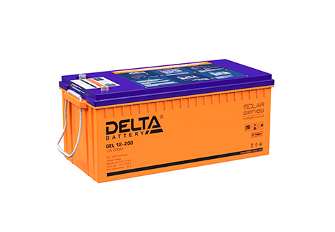 Свинцово-кислотный аккумулятор Delta GEL 12-200