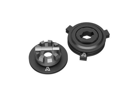 Комплект изделий для муфты фрикционной стрелочного электропривода типа СП-6М (6К) (притертый, неразборный, с тарельчатыми пружинами, корончатой гайкой и стопорным винтом)