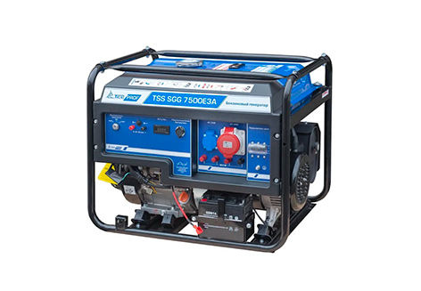 Бензиновый генератор TSS SGG 7500Е3A