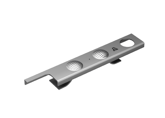 Соединитель рельсовый шаберно-пружинный стальной ПТ.50.506.000.00-01