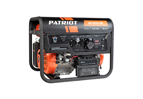 Бензиновый генератор Patriot GP 6510AE