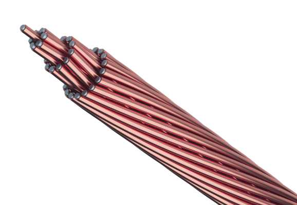 Провод сталемедный биметаллический эластичный ПБСМД-ЭЛ 120-3