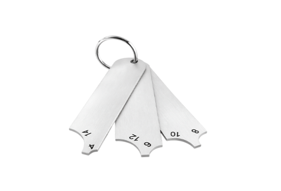 Универсальный шаблон сварщика УШС-2 (шаблон катетов шва)