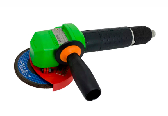 Угловая пневматическая шлифмашинка Spitznas с рычажным триггером 1 кВт