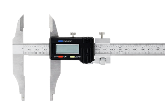 Штангенциркуль цифровой с губками 125 мм ШЦЦ-2-630 0,01