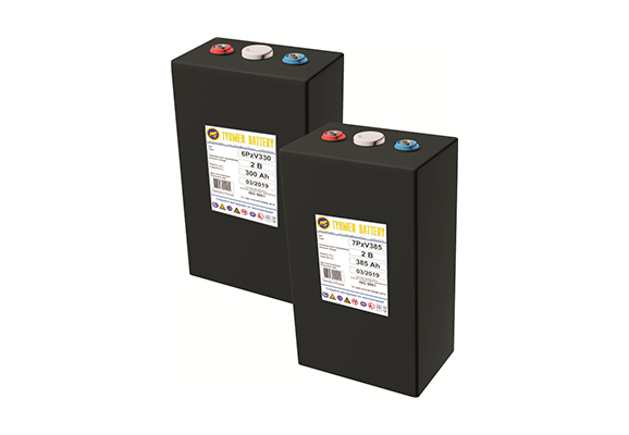 Вагонный свинцово-кислотный аккумулятор с гелевым электролитом 56 PzV-385P