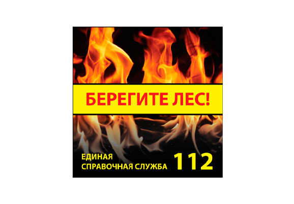 Стенд информационный «Берегите лес»