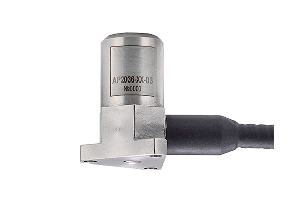 Вибропреобразователь ускорения промышленный с выходом по напряжению однокомпонентный AP2036-100-03