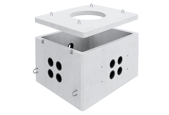 Колодец кабельной связи 1-10 (80) СУ (сейсмоустойчивость до 9 баллов по MSK-64)