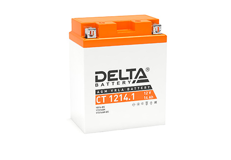 Стартерный аккумулятор Delta CT 1214.1