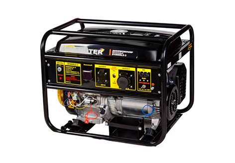 Бензиновый генератор HUTER DY8000LX-3