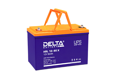 Свинцово-кислотный аккумулятор Delta HRL 12-90 X