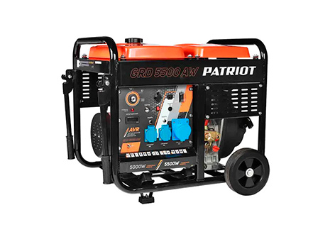 Дизельный генератор Patriot GRD 5500AW