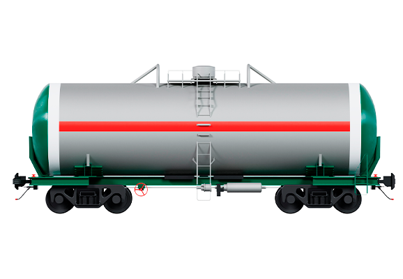 Вагон-цистерна для перевозки сжиженных углеводородных газов 15-1288