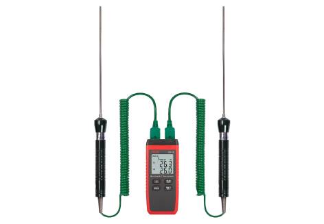 Контактный термометр RGK CT-12 с двумя погружными зондами TR-10W