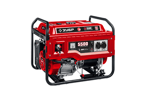 Бензиновый генератор ЗУБР СБ-5500Е