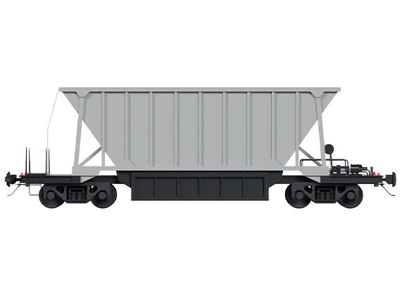 Вагон-хоппер для перевозки боксита 19-1249