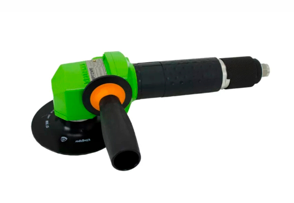 Угловая пневматическая шлифмашинка полировщик Spitznas (рычажный) 0,7 кВт