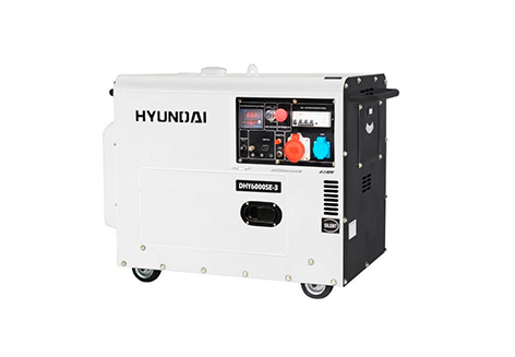 Дизельный генератор Hyundai DHY 6000SE-3