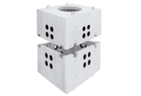 Колодец кабельной связи 2,5-10 (80) СУ (сейсмоустойчивость до 9 баллов по MSK-64)