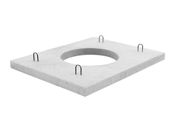 Плита перекрытия колодца кабельной связи разветвительного 1-10 (80) (В25)