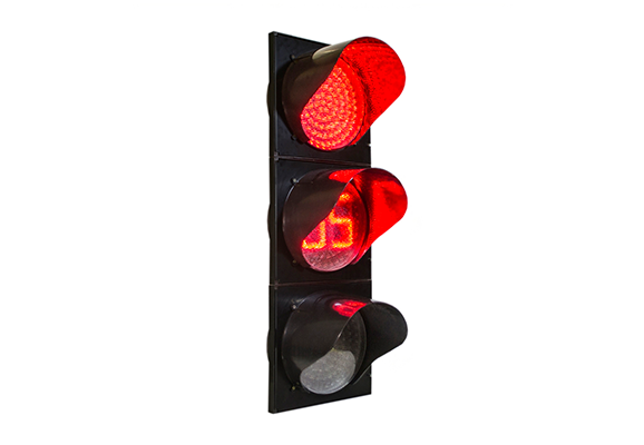 Transport light signal T.1.2 with a countdown panel (volumetric body)