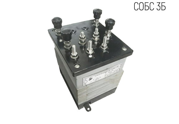 Transformer for signaling devices of SOBS 3B signal type