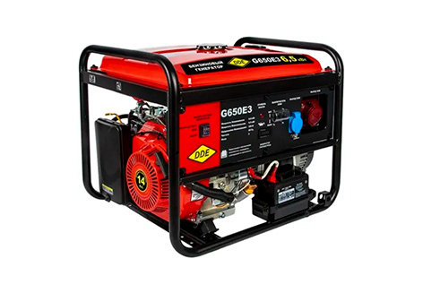 Бензиновый генератор DDE G650E3