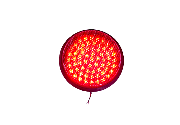 Светоблок 200 мм красный