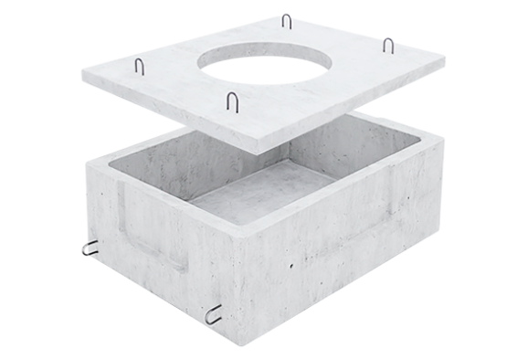 Колодец кабельной связи разветвительный 0,5-10 (80) ГЕК (В20)