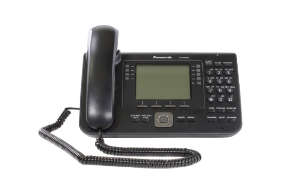 Системный IP-телефон Panasonic KX-NT560 черный
