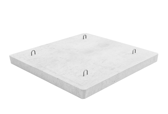 Плита анкерная колодца связи 1,6х1,6 (В15)