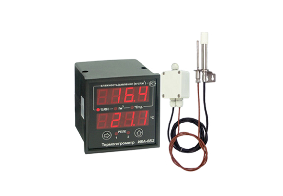 Термогигрометр стационарный ИВА-6Б2-К-RS485 с преобразователем ДВ2ТСМ-5Т-5П-АК (исп. 2)