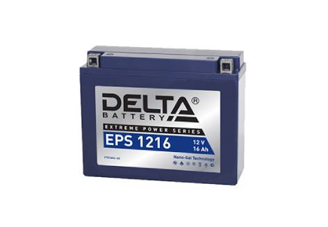 Стартерный аккумулятор Delta EPS 1216