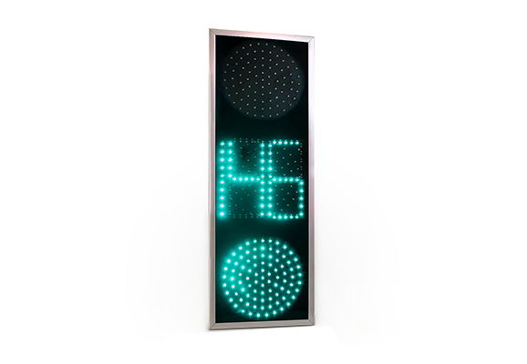 Transport light signal T.1.2 with a countdown panel (monolithic body)