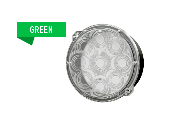 LED system MT1z NKMR.676636.110-02 green (diameter 160 mm) with universal power supply