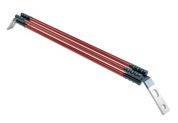 Перемычка междроссельная четырехдвухпроводная сталемедная эластичная ММСЭ-120х4-8600 17360-28-00-04