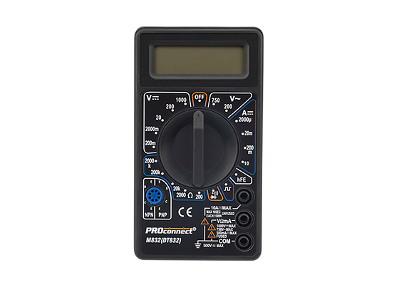Мультиметр портативный M832 (DT832) PROconnect