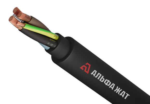 Гибкий силовой кабель медный КПГС 1х1,5