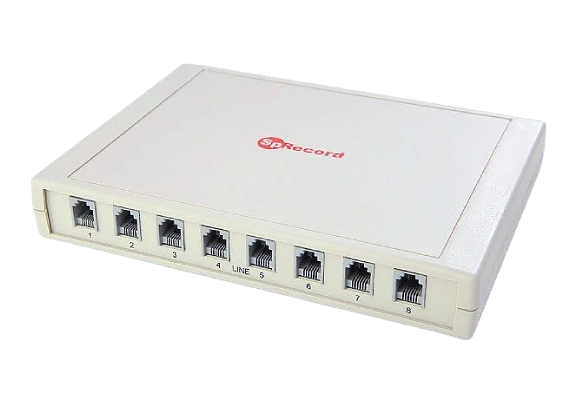 Система записи телефонных разговоров SpRecord A 8