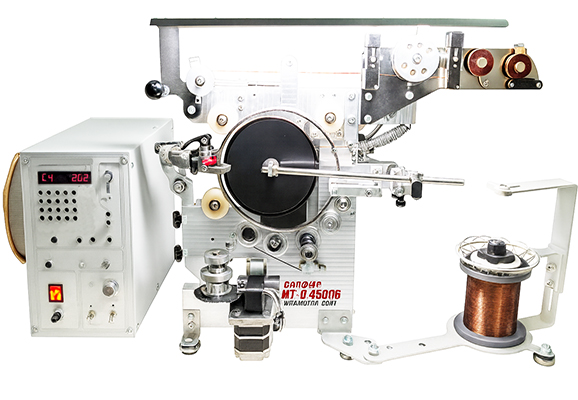 Станок тороидальной намотки катушек с бегунком СНТ-0.450С
