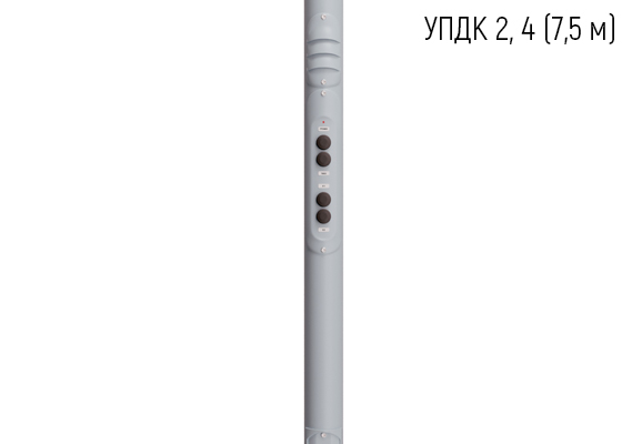 Опора диэлектрическая для парковой системы громкоговорящего оповещения ИДПСГО ТС 04-01-02 (У) усиленная под УПДК 2 или УПДК 4 (высота 7,5 м)