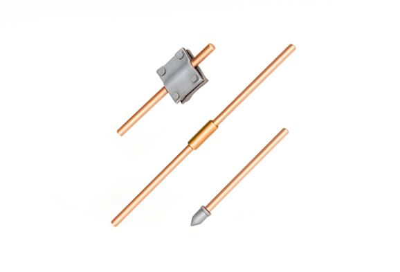 Комплект вертикального заземлителя из омеднённой стали 3 м